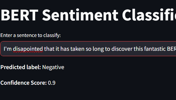 BERT Twitter Sentiment